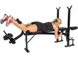 home gym bench press weight set