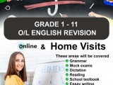 English classes from grade 1-11
