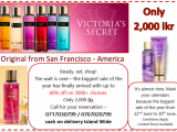 Victoria's Secrets Perfumes - Original from San Francisco - America