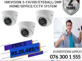 NEMICO | CCTV CH 3-HD/ 2MP/ Eyeball