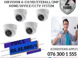 NEMICO | CCTV CH 4-HD/ 2MP/ Eyeball