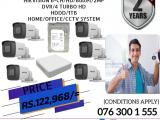 NEMICO | CCTV Hikvision CH 6-HD/ 2MP/ Bullet , DVR/ 8 TURBO, HDD