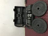 Dumbell set and plates