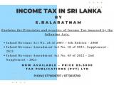 Income Tax in Sri Lanka by S. Balaratnam