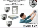 CCTV CH 3-HD/ 1MP/Eyeball DVR 4 Turbo & HDD 1TB