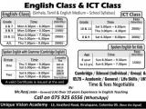 English & ICT Class