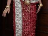 used home comming saree crystal made up