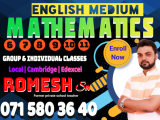 English Medium Mathematics