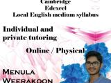 Mathematics Classes(English Medium)Cambridge and Local Syllabus from Grade 6 to OL