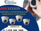 Hikvision CCTV CH 4-HD/ 2MP/ Eyeball 