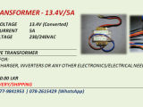 UPS TRANSFORMER - 13.4V/5A