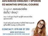 Advanced English with Spoken 02 Months Special Class