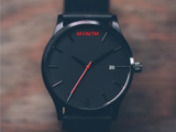 Leather Stripe Date Watch: Rich And Elegant Look For Men