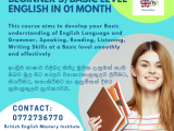 Online Individuals Beginners Level English Classes Basics for Adults and Students