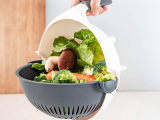 Teachers Day Gift Sri Lanka 600/- Only Magic Multifunctional Rotate Vegetable With Drain Basket Kitchen Veggie Fruit Shredder Sink Strainer BuyZaar Online