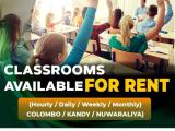CLASSROOM / MEETING ROOMS / OFFICE OR BOARD ROOM FACILITIES AVAILABE FOR RENT