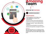 Assistant Accountant, Store keeper, Sales Representative