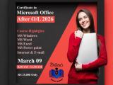 Certificate in Microsoft Office