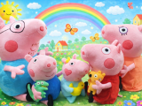 Handmade Character Soft Toys Peppa Pig Family