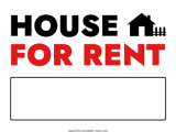 House for rent